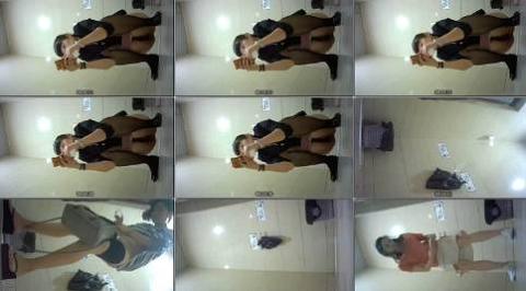 _精品流出商场女厕全景偷拍其中有两个商场黑丝售货员