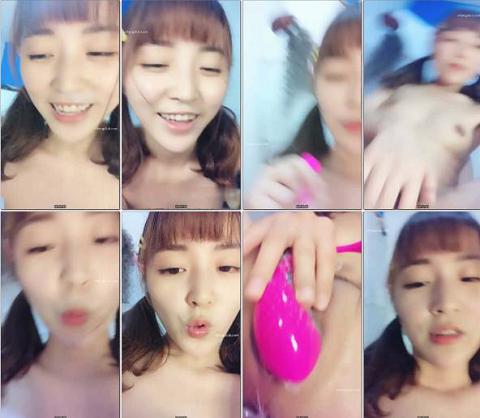 双马尾清纯萌妹子肛塞跳蛋自慰，苗条身材全裸近距离特写