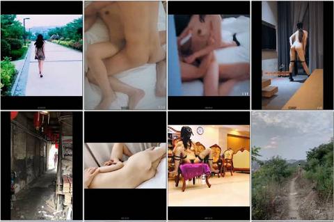 推特网红嫩妹美小七身材苗条美腿美臀大胆挑战户外露出及与隔壁老王租客做爱