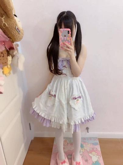 蔡小熊七七小野樱双马尾小萝莉尤物白虎白丝Lolita蔡小熊3