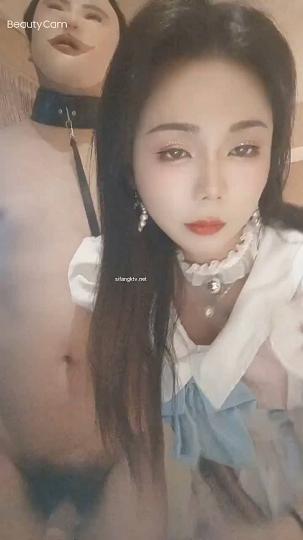 私密电报付费群贵宾席专属福利~长沙极品网红CD美佳琪露脸私拍~男女妖三性~混交5P群魔乱舞1100.avi