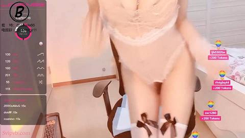 新春福利第三弹SP站极品主播ANNVV娜娜超高颜值黑丝高跟喷水大秀28