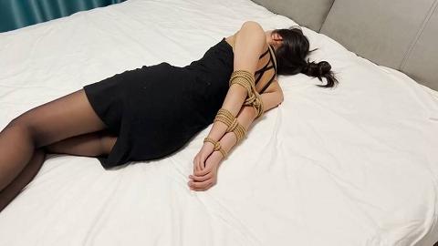 涵涵特辑-绳艺捆绑拘束炮击HHTJ034