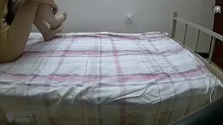 三六0水滴摄像头监控很会玩的一对两口子啪啪动作多多有难度的确就是活春宫