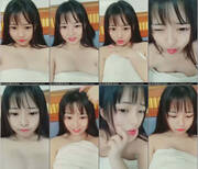 女神级童顔巨乳主播吴果果和炮友大秀水太多鸡巴都干软了